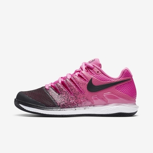 Chaussure De Tennis Nike NikeCourt Air Zoom Vapor X Rose 4351-827 Laser Fuchsia/White/Black Femme | BUQ-35944468